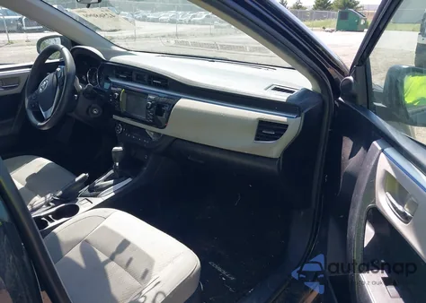 2015 Toyota Corolla Le from USA, damaged, VIN 2T1BURHE1FC245888